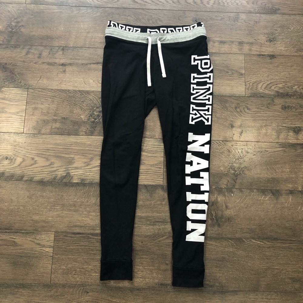 New Victorias Secret PINK DrawString Yoga leggings